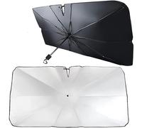 Auto Parabrezza Parasole per VW Taigo Touran Tiguan CC Beetle Passat Jetta B6 B7 B8 Ombrello Pieghevole con Manico Schermo Raggi UV Anti Caldo Parasole Copriparabrezza