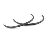 Auto Parafango 2 Pezzi Universali Per Auto Sopracciglio Arcate Labbra Nero Lucido 73 Cm Protezione Estensione Svasature Laterali Automatiche Passaruota dell'auto(2pcs carbon fiber)