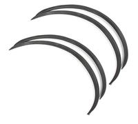 Auto Parafango Auto Ruota Sopracciglio Arco Trim Labbra Striscia Flares Paraspruzzi per VW per Golf per Sagita per Caddy per Passat per Polo per Jetta Passaruota dell'auto(Fibra di carbonio nero)