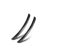 Auto Parafango Paraspruzzi 2 Pezzi Universali Morbidi Per Parafango Arch Adesivo Parafango Prese D'aria Copertura Protettiva Striscia Antigraffio Paraspruzzi(Black 2pcs)