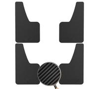 Auto Parafango Paraspruzzi Paraspruzzi Effetto Universale Paraspruzzi Parafanghi Modellati Copertura Parafango Paraspruzzi Anteriori Posteriori Per Auto Fango(4pcs-set Black)