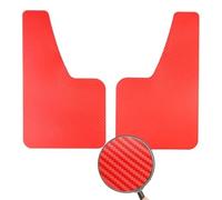 Auto Parafango Paraspruzzi Paraspruzzi Effetto Universale Paraspruzzi Parafanghi Modellati Copertura Parafango Paraspruzzi Anteriori Posteriori Per Auto Fango(2pcs-set Red)