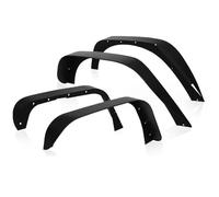 Auto Parafango Passaruota Per Jeep Per Wrangler JK 2007-2017 Parafango Auto Più Largo Striscia Di Estensione Parafanghi Sopracciglio Ruota 4 Pezzi Accessori Esterni