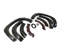 Auto Parafango Per Toyota Per Land Per Cruiser Per Prado Fj150 LC150 2014-2017 Parafanghi Neri Opachi Parafango ABS Piastra Protezione Per Ruote