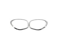 Auto Paralume Luminoso Per MINI Per Cooper R60 Per Countryman S ALL4 2011 2012 2013 2014-2016 Cornice Cromata Per Fari Anteriori Copertura Sinistra Destra(1 pair)