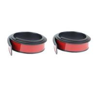 Auto Paraspruzzi Parafanghi Parafango Protezione Per Carrozzeria 1,5 M Universale Per Auto Passaruota Per Espansore Per Sopracciglio(4.3cm 2pcs)