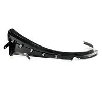 Auto Paraspruzzi Per Corvette C7 Z06 Per Grand Per Sport 2014-2019 Un Paio Di Accessori Per Passaruota Neri Lucidi Sopracciglio Anteriore Del Parafango(Glossy Black)