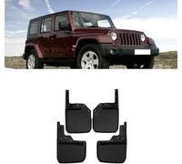 Auto Paraspruzzi per Jeep Wrangler 2008-2017 Anteriori e Posteriori Guardie Splash Parafango parafanghi Ruota Impermeabile Mud Flap Protezione