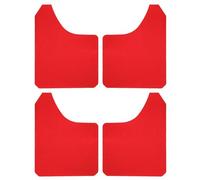 Auto Paraspruzzi Per Mitsubishi Per Pajero Per Evolution Evo Sport Montero Shogun Exceed V 20 IO Paraspruzzi In Fibra Carbonio Parafango(4pcs red)