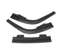 Auto Paraurti Anteriore Body Kit Spoiler Labbro 3 Pz Per Subaru Per Impreza WRX Sti S204 2006 2007 Nero Splitter Deflettore Labbra Copertura Trim(Nero opaco)