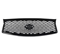Auto Paraurti Anteriore Centro Griglia Maglia Griglia Ricambio Per Per Q50 Per Q50S 2014-2022 Griglie Radiatore Sportive Griglia Radiatore(14-17 Black)