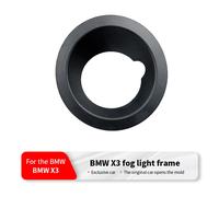 Auto Paraurti Anteriore Copertura Della Luce di Nebbia Per BMW X3 E83 2004 2005 2006 Fendinebbia Anteriore Trim lunetta ombra 51113400911 51113400912