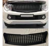Auto Paraurti Anteriore Frontali Griglia per Mitsubishi Triton L200 2015-2018 Paraurti Anteriore Cappuccio Griglia Radiatori Maglie Renali