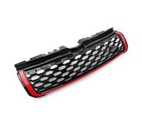 Auto Paraurti Anteriore Griglia Centro Styling Superiore Griglia Per Land Per Rover Per Range Per Rover Per Evoque 2010-2016 2017 2018 Griglia Anteriore(Rosso)