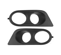 Auto Paraurti Anteriore Griglia Griglie Per BMW E46 Per BM3 Con Doppio Foro In Stile Racing 2X Paraurti Anteriore Copertura Fendinebbia(Matte black)