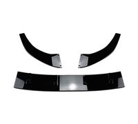 Auto Paraurti Anteriore Inferiore Mento Lip Splitter Diffusore Per VW Per Golf 7 MK7 GTI R Per 2013-2016 Spoiler Protezione Della Auto Anteriore Spoiler(Nero lucido)