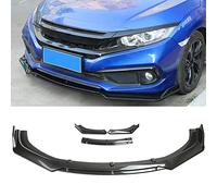 Auto Paraurti Anteriore Labbro Spoiler per Renault Espace Captur Talisman Laguna Megane Koleos Latitude Scenic,3 Sezione Frontali Spoiler Lip Carrozzeria Styling,A/Carbonfiberlook