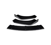 Auto Paraurti Anteriore Splitter Labbro Del Corpo Kit Spoiler Diffusore Deflettore ABS Per Toyota Per C-HR 2018 2019 2020 2021 2022 Minigonne Laterale(Gloss Black)