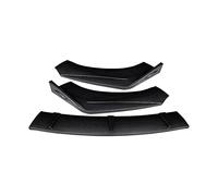 Auto Paraurti Anteriore Splitter Labbro Del Corpo Kit Spoiler Diffusore Deflettore ABS Per Toyota Per C-HR 2018 2019 2020 2021 2022 Minigonne Laterale(Aspetto in fibra di carbonio)
