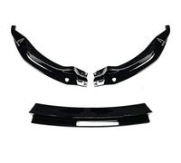 Auto Paraurti Anteriore Spoiler Labbro Inferiore Lama Splitter Per BMW F80 Per M3 4 Porte Berlina Per M4 F82 F83 2015-2020 Auto Anteriore Spoiler(Nero lucido)