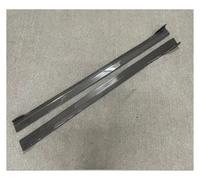 Auto Paraurti Anteriore Spoiler Labbro Per Benz Per CLA W118 200 220 35 45S 2018-2023 Vero Carbonio Fibra Anteriore Labbro Diffusore Posteriore Carrozzeria Kit Minigonne Laterali Spoiler(Skirt Kit 2 P