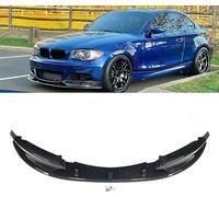 Auto Paraurti Anteriore Spoiler Labbro per BMW 1 Series E82 E88 M Sport 2007-2013,Anticollisione Copertura Spoiler Anteriore Auto Front Lip Mento Spoiler Splitter Protector