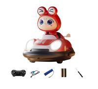 Auto paraurti del fumetto con telecomando,Auto telecomando per bambini - Espulsione auto paraurti Rc per bambini | Giocattoli per auto con telecomando con musica e luce