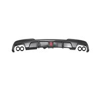 Auto Paraurti Posteriore Auto Paraurti Posteriore Diffusore Labbro Doppio Lip Splitter Spoiler Kit Messa Per BMW F10 F11 Sport 528i 535i 540i 10-17 Lip Diffusore Splitter(4 Out Carbon)