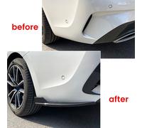 Auto Paraurti Posteriore Bordo Diffusore Splitter Aletta Grembiule per - 3