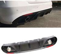 Auto Paraurti Posteriore Labbro Diffusore per Alfa Romeo Giulia Sedan 4 Door 2016 2017 Quadrifoglio TI,Labbro Posteriore Dell'auto,Spoiler Diffusore Paraurti Posteriore