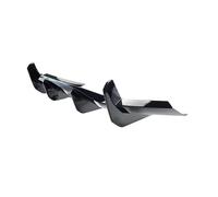 Auto Paraurti Posteriore Paraurti Posteriore Lip Diffusore Spoiler Splitter Per Chevrolet Per Corvette C8 2 Porte Z51 STG 3 2020-2024 Nero Lucido Lip Diffusore Splitter(Carbon Fiber Look)