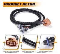 Auto Paraurti Posteriore Targa Luce Cablaggio Cavo, Per 15768809 Protezione