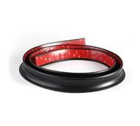 Auto Passaruota Parafanghi 2/3,5/4,5 Cm*1 M Parafanghi Auto Archi Estensori Sopracciglio Ruota Striscia Anticollisione Parafango Copertura Labbra Antigraffio(2cm black)