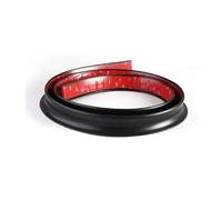 Auto Passaruota Parafanghi 2/3,5/4,5 Cm*1 M Parafanghi Auto Archi Estensori Sopracciglio Ruota Striscia Anticollisione Parafango Copertura Labbra Antigraffio(4.5cm black)