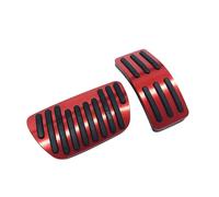 Auto Pedale Freno Per Haval H6 3a Generazione 2021-2024 Per HEV Per PHEV Copri Pedali Freno Acceleratore Carburante Per Auto Poggiapiedi Pedale Antiscivolo Footrest Pedali(With logo Red)