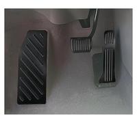 Auto Pedale Freno Per Zeekr 7X 2024-2025 Copripedali In Alluminio Set Di Pedali Antiscivolo Per Acceleratore E Freno Con Poggiapiedi Footrest Pedali(3piece black)