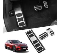 Auto Pedali Cover Ford Mach-E Guida a Sinistra Acceleratore Freno Riposo Piede