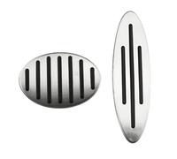 Auto Pedali Poggiapiedi Per MINI Per Cooper Per Uno Per Hatch Per Hardtop Per Countryman Per JCW R56 R60 R61 F54 F55 F56 Pedali auto Gas Freno Frizione Resto Pedale Auto Pedale Pad(2Pcs AT)