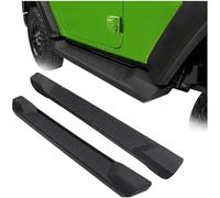 Auto Pedane Laterali per Jeep Wrangler JL 2018 2019 2020 2021 2022 2023. 2 Pezzi Alettoni laterali per auto pedale Minigonne Laterali Side Sottoporta Predellini Pedali Barra Gonna Laterale
