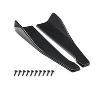 Auto Pedane laterali Spoiler Per Auto Universale Da 48 Cm Paraurti Laterale Gonna Posteriore Labbro Ali A Bilanciere Finiture Di Protezione Nere Lucide
