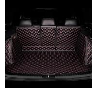 Auto Pelle Tappetini Bagagliaio per Ford Everest (5 Seats) 2017-2020 2021 2022 2023 2024 2025, Copertura Totale Impermeabile Totale Antiscivolo Baule Fodera Bagagli Accessori,C-Black-Red