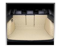 Auto Pelle Tappetini Bagagliaio Per Jaguar Per F-Pace 2016 2017 2018 Tappetino Per Bagagliaio Auto Rivestimento Interno(Beige)