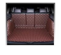 Auto Pelle Tappetini Bagagliaio Per Jaguar Per F-Pace 2016 2017 2018 Tappetino Per Bagagliaio Auto Rivestimento Interno(Dark brown)