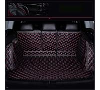 Auto Pelle Tappetini Bagagliaio per Land Rover Range Rover Velar 2017-, Full Coverage Tappetino Baule Fodera AntiGraffio Accessori Interni,Black-Red