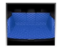 Auto Pelle Tappetini Bagagliaio Per MG HS 2018-2024 Tappetino Copribagagliaio In Pelle Auto Completo Di Tutto Il Necessario Rivestimento Interno(Blue)