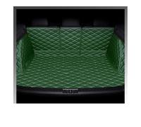 Auto Pelle Tappetini Bagagliaio Per MG HS 2018-2024 Tappetino Copribagagliaio In Pelle Auto Completo Di Tutto Il Necessario Rivestimento Interno(Green)