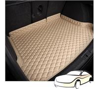 Auto Pelle Tappetini Bagagliaio per MG ZS Hybrid+ Luxury (2024), Antiscivolo Impermeabile Tappeto Baule Fodera Bagagli Interni Accessori,4 Beige