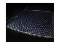 Auto Pelle Tappetini Bagagliaio Per Q3 2019 2020 2021 Bagaglio Tappetino Personalizzato Rivestimento bagagliaio Decorazione interni in moquette(Nero Blu)