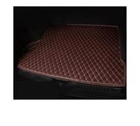 Auto Pelle Tappetini Bagagliaio Per Q3 2019 2020 2021 Bagaglio Tappetino Personalizzato Rivestimento bagagliaio Decorazione interni in moquette(Dark brown)