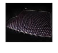 Auto Pelle Tappetini Bagagliaio Per Q3 2019 2020 2021 Bagaglio Tappetino Personalizzato Rivestimento bagagliaio Decorazione interni in moquette(Nero rosso)
